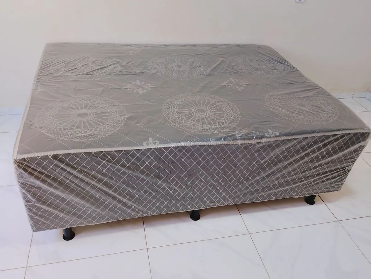 Cama box casal novas 