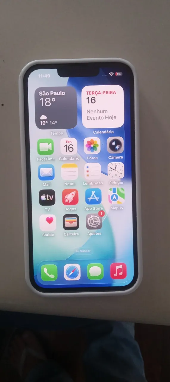 Iphone X 256gb Cinza espacial bateria 100% - Celulares e