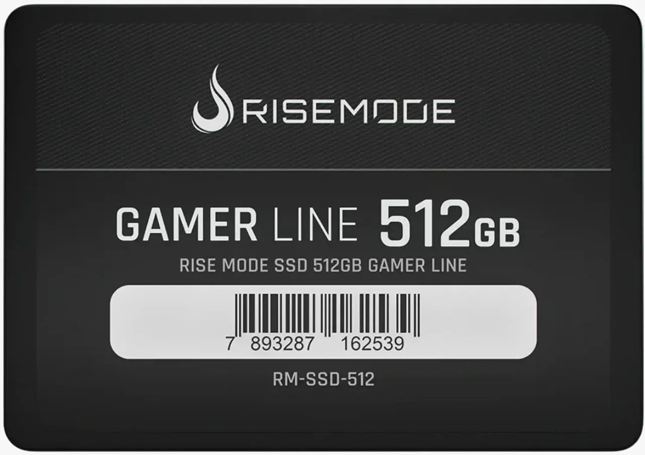 SSD Risemode 512GB SATA 3 - Saúde 100%