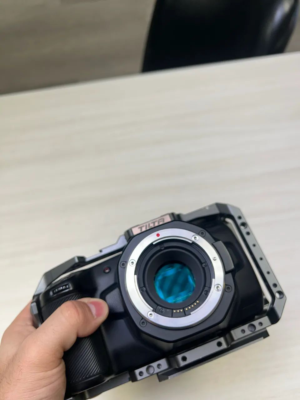 Blackmagic 6k com cage tilta - Foto 2