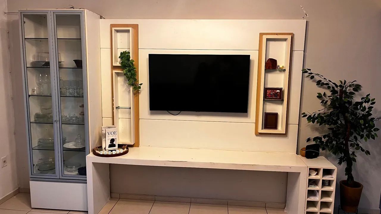 Rack com painel