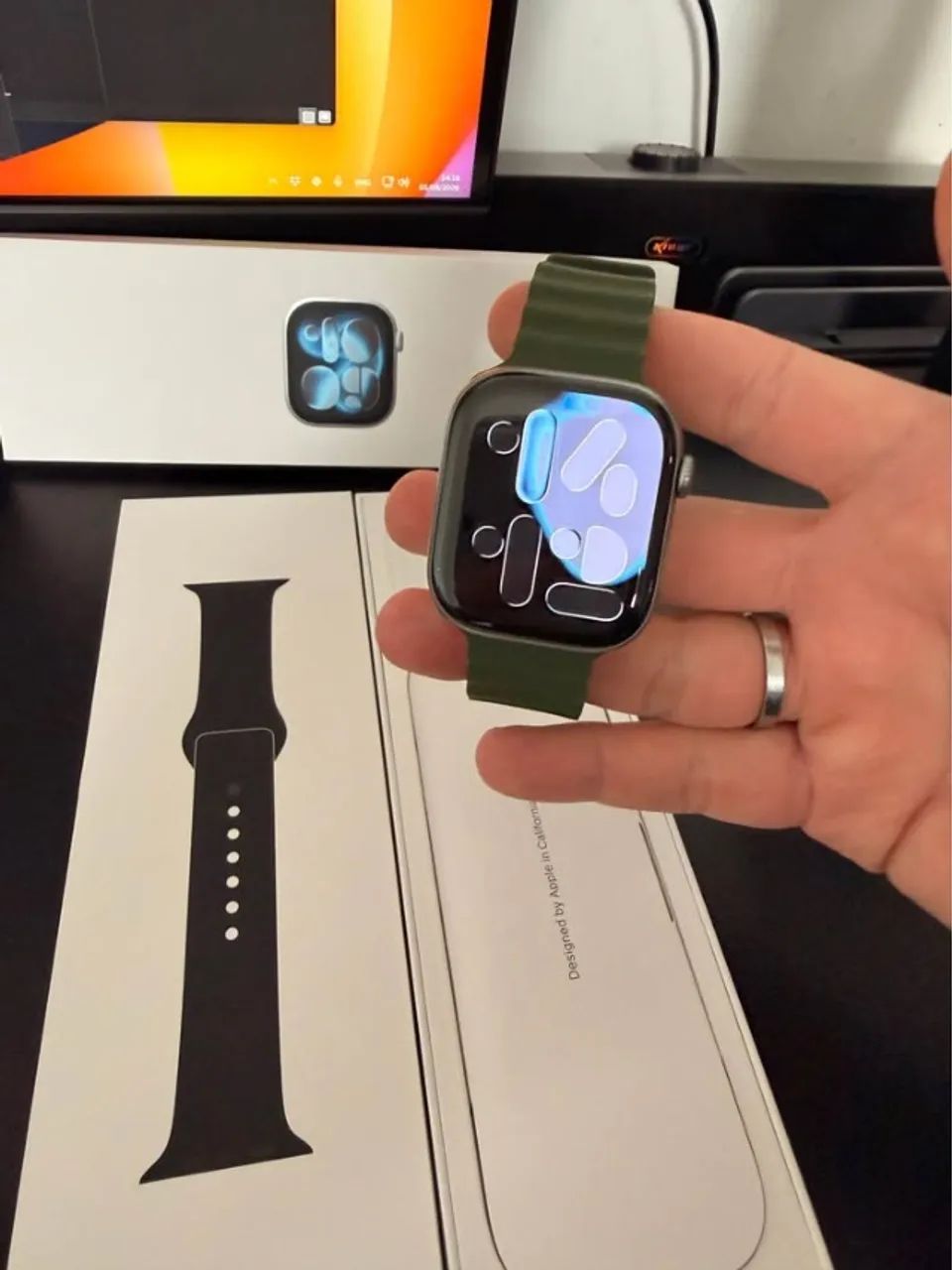 Apple Watch series 11 46mm azul espacial