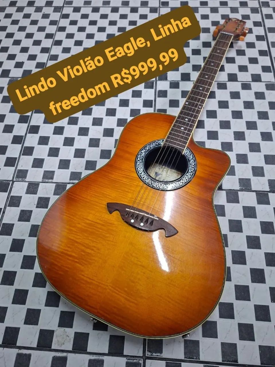 Violão Flat Eagle Freedom