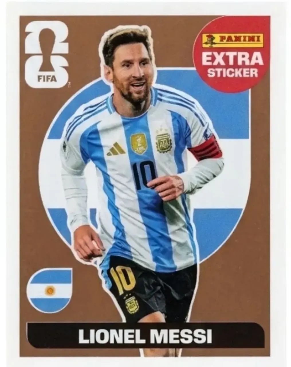 Figurinha legend Messi 2026 bronze