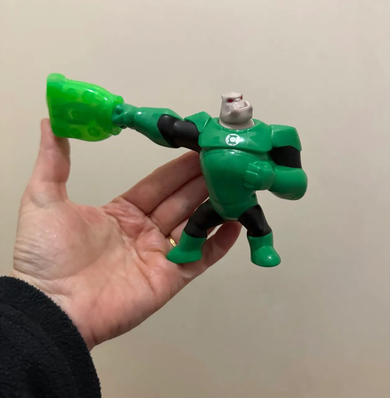 Boneco Kilowog coleção lanterna verde McDonald?s 2013
