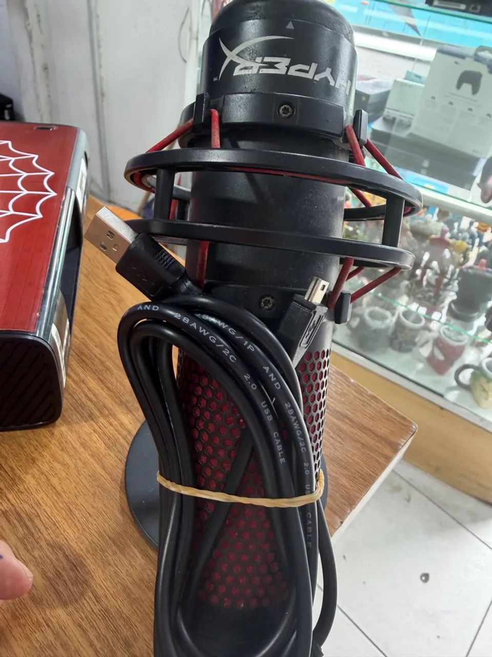 Microfone hyper x quadcast