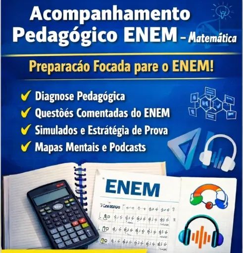 Professor de Matemática - Preparação ENEM / Aulas Particulares