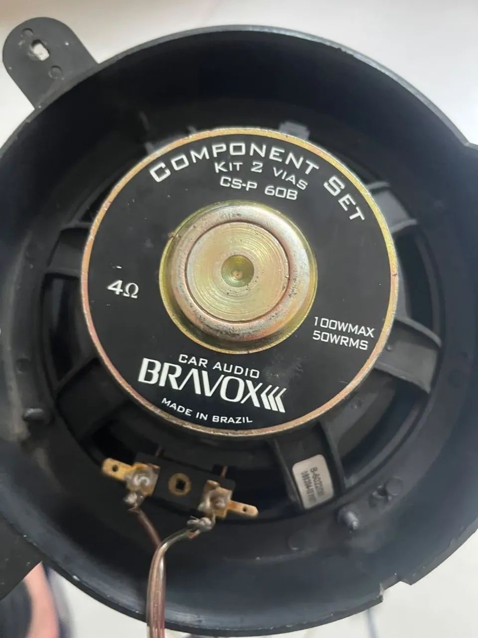 Par de auto falantes Bravox 6"
