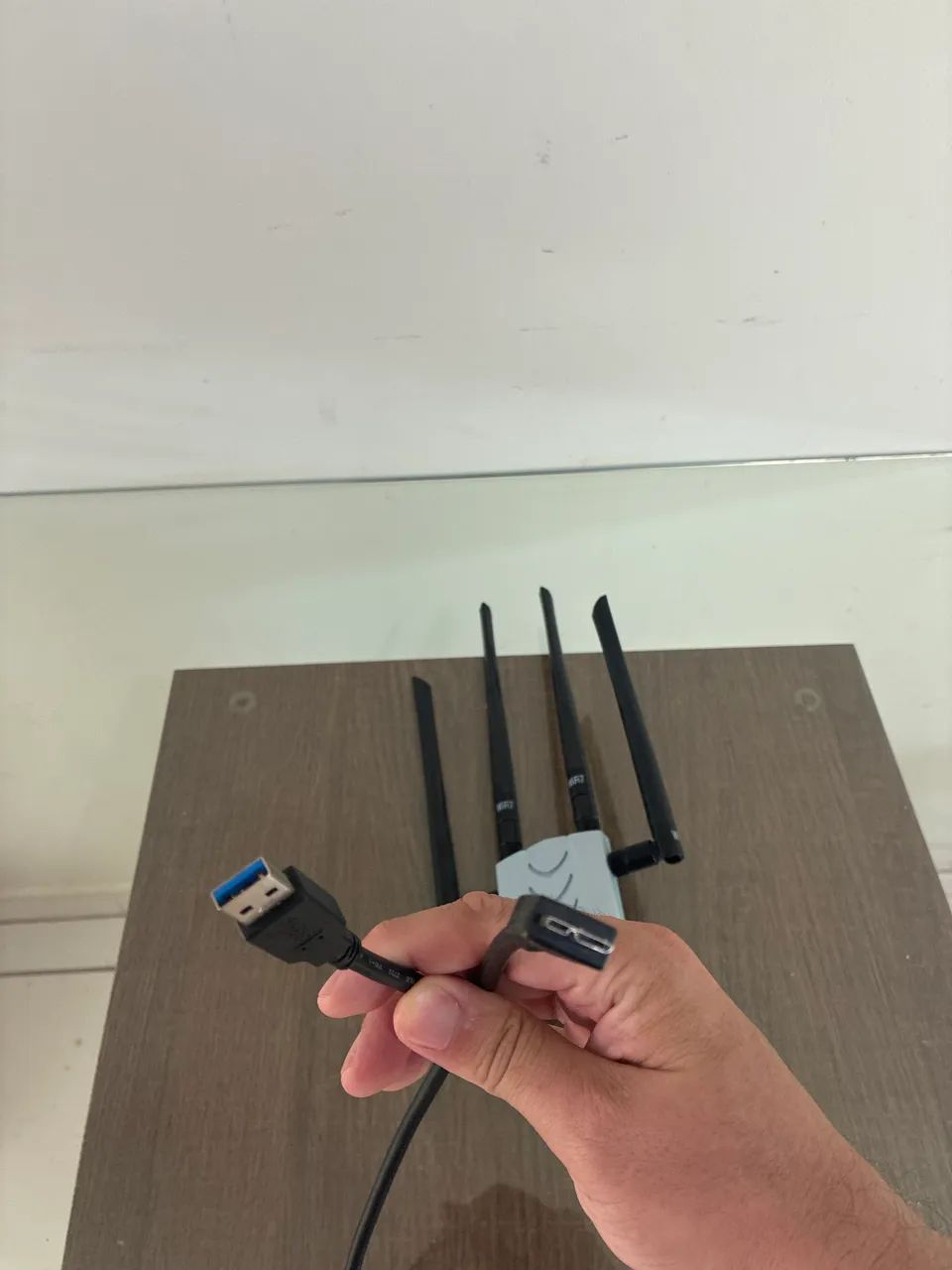 Adaptador wifi awus 1900 Alfa network - Foto 4