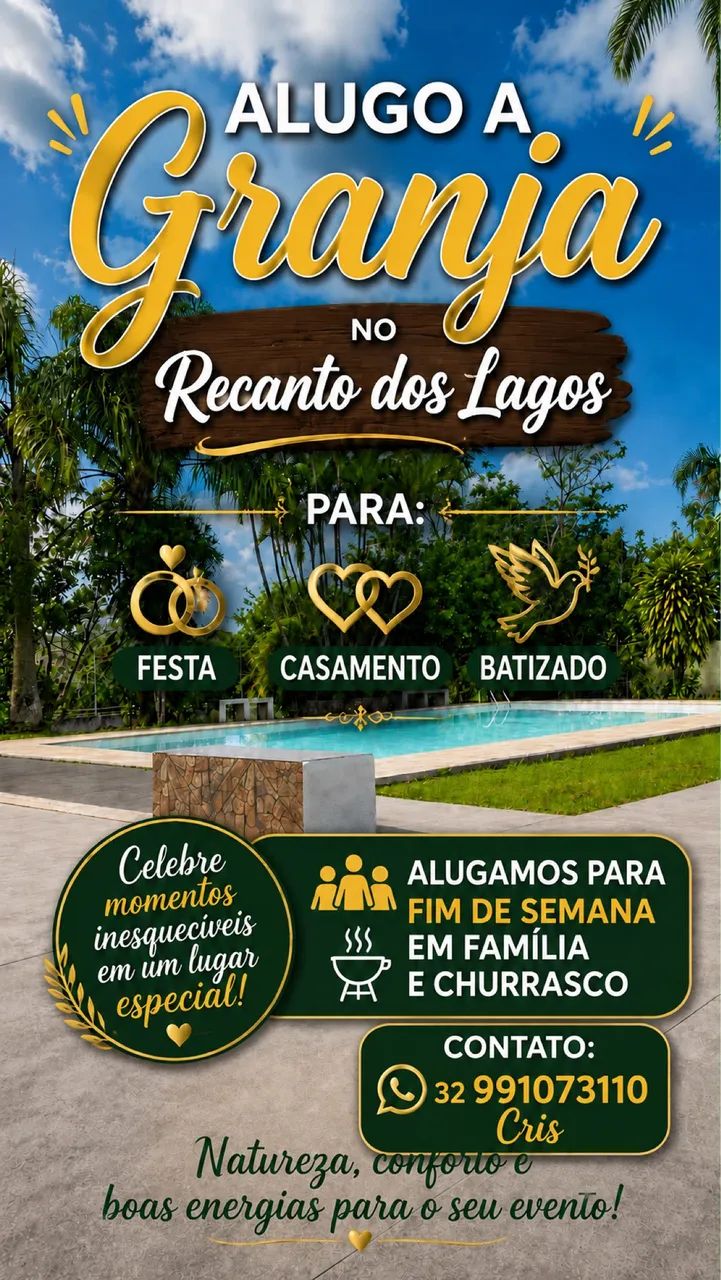 Granja Recanto dos lagos 