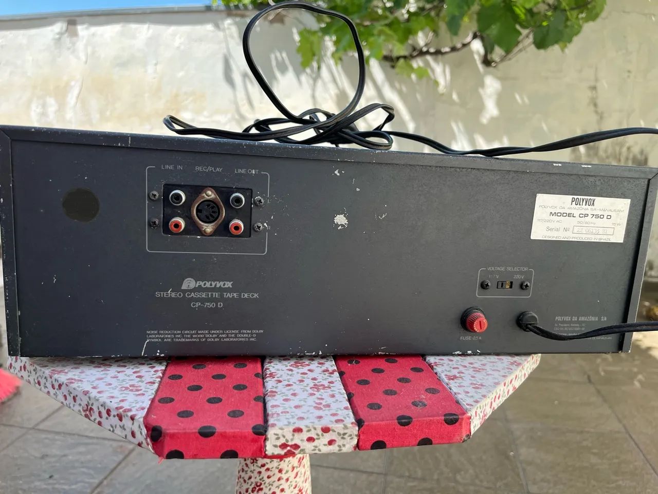 Tape deck Polyvox  - Foto 2