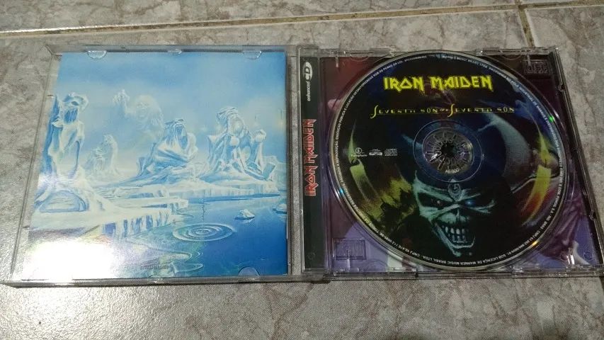 Cd Iron Maiden - Seventh son of a Seventh Son  - Foto 3