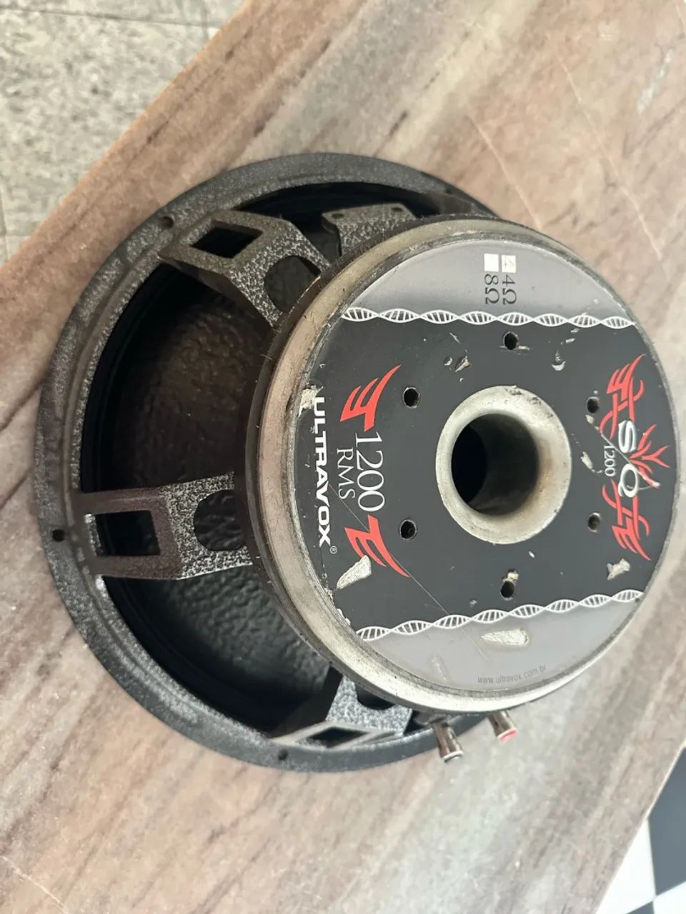Alto Falante Sq 1200 Ultravox 4 Ohms 12 Polegadas, Cone Seco - Foto 5