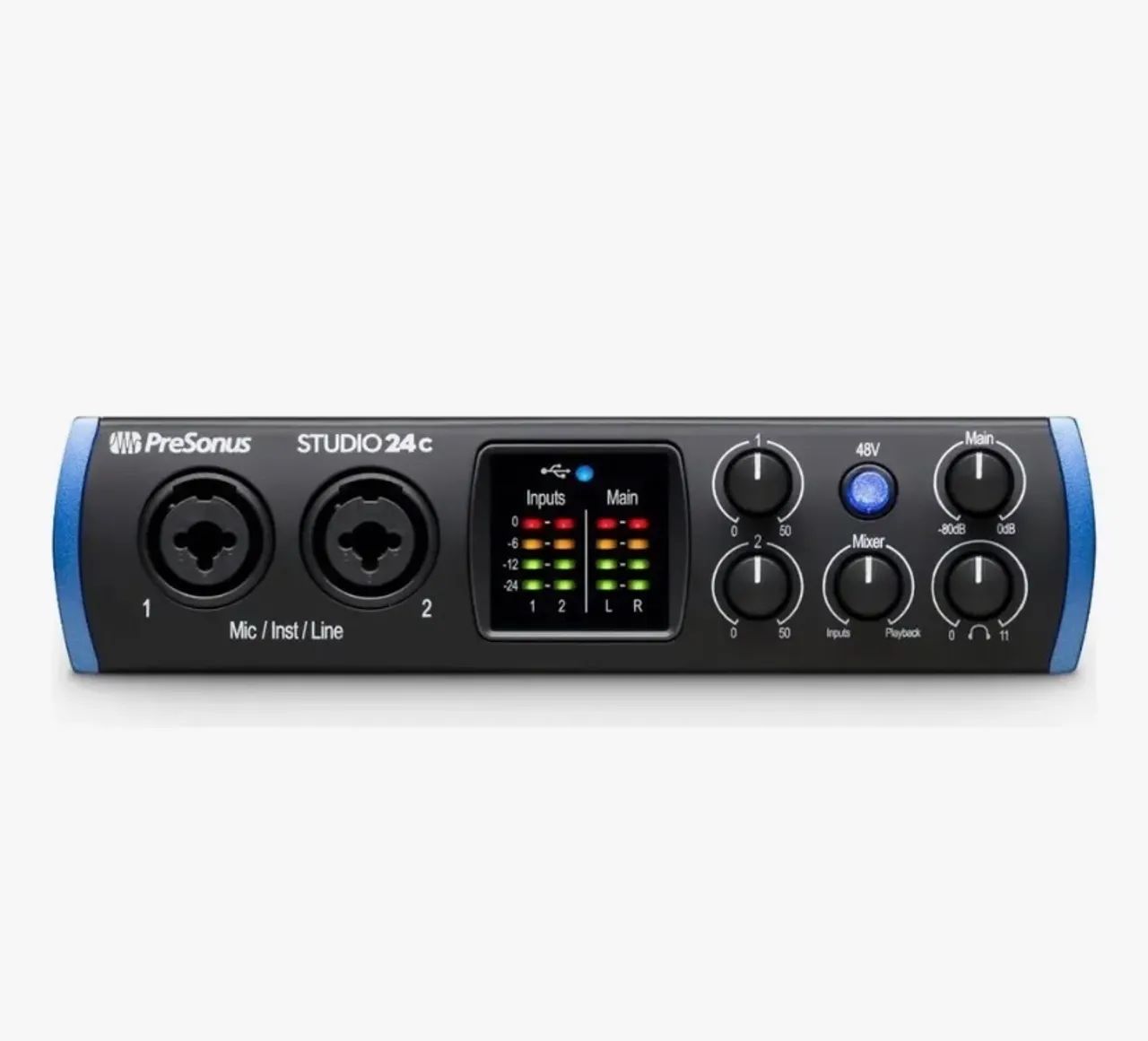 Interface de audio  PreSonus Studio 24 C  - Foto 2