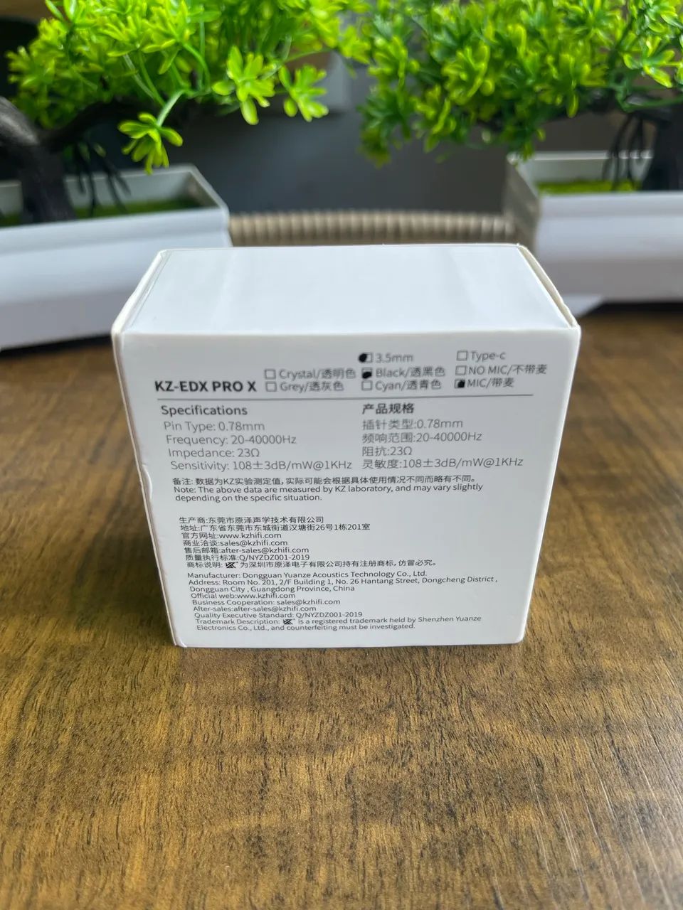 FONE KZ EDX PRO X BLACK C/MIC - Foto 3