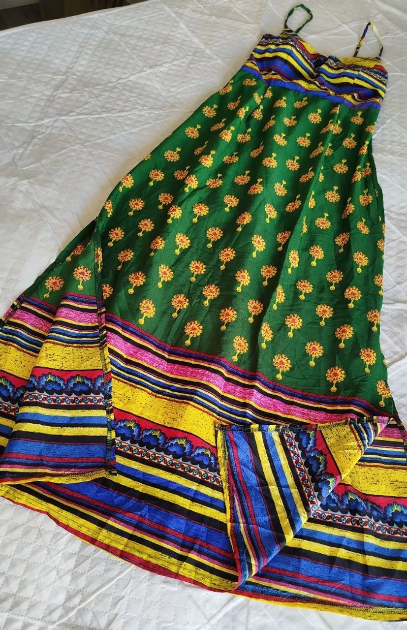 Vestido longo verde - G - Foto 2