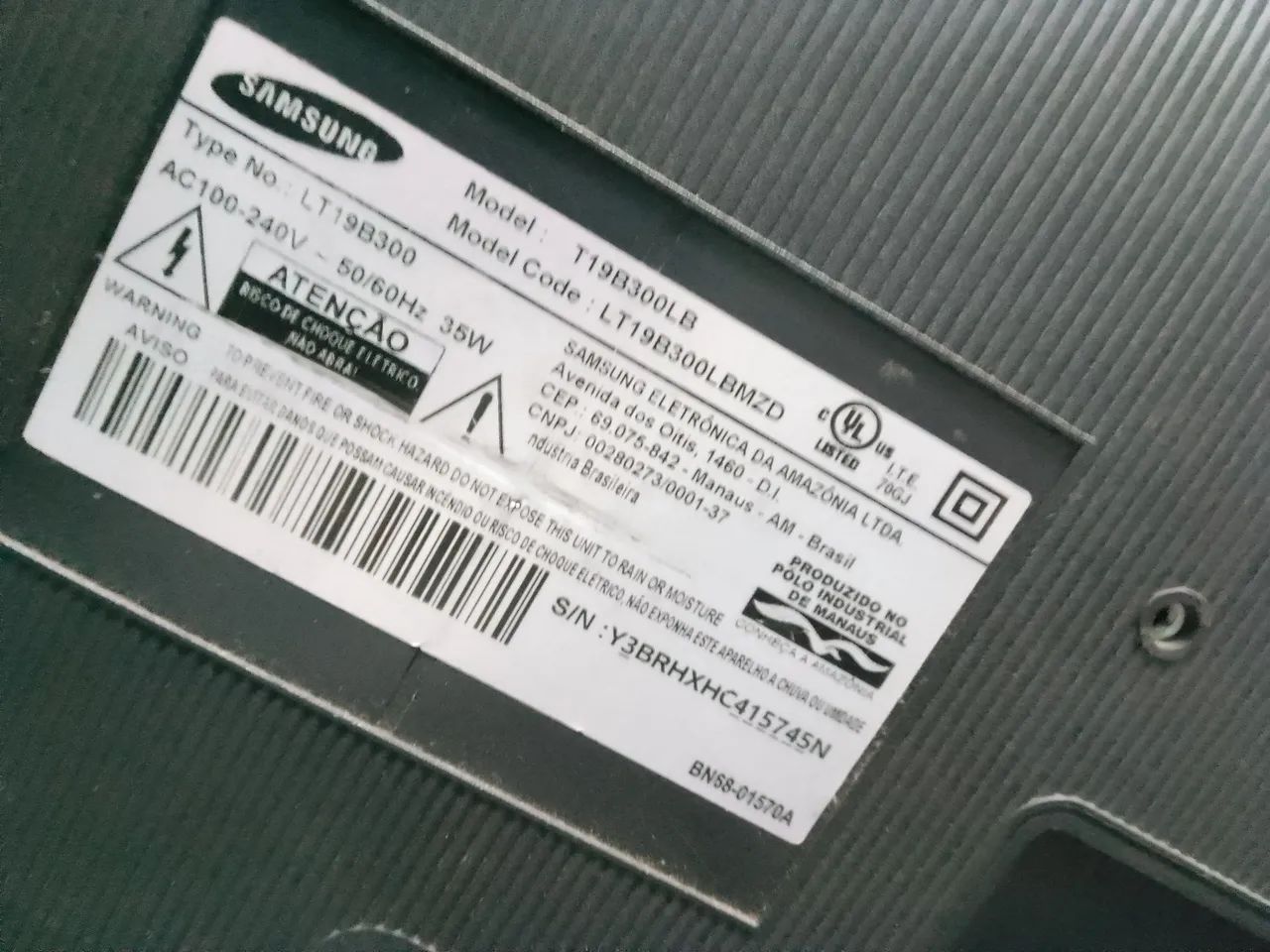 Monitor TV 19 Pol Samsung TT19B300LBMZD - Foto 2