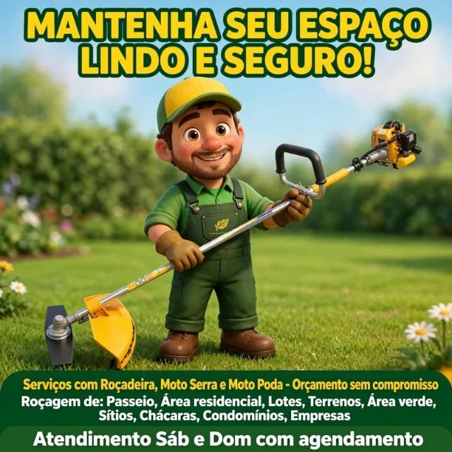 Limpeza com roçadeira Sete Lagoas e cidades vizinhas - Foto 2