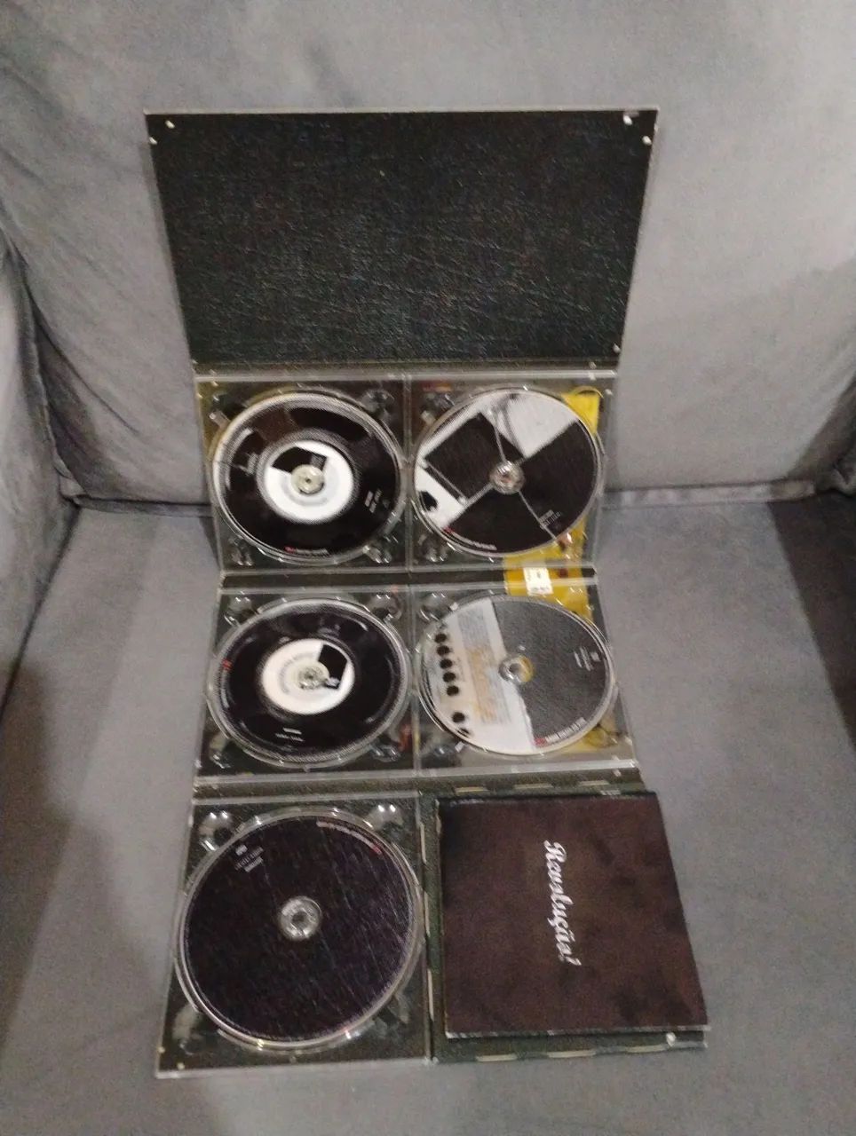 Coleção de cd e dvd