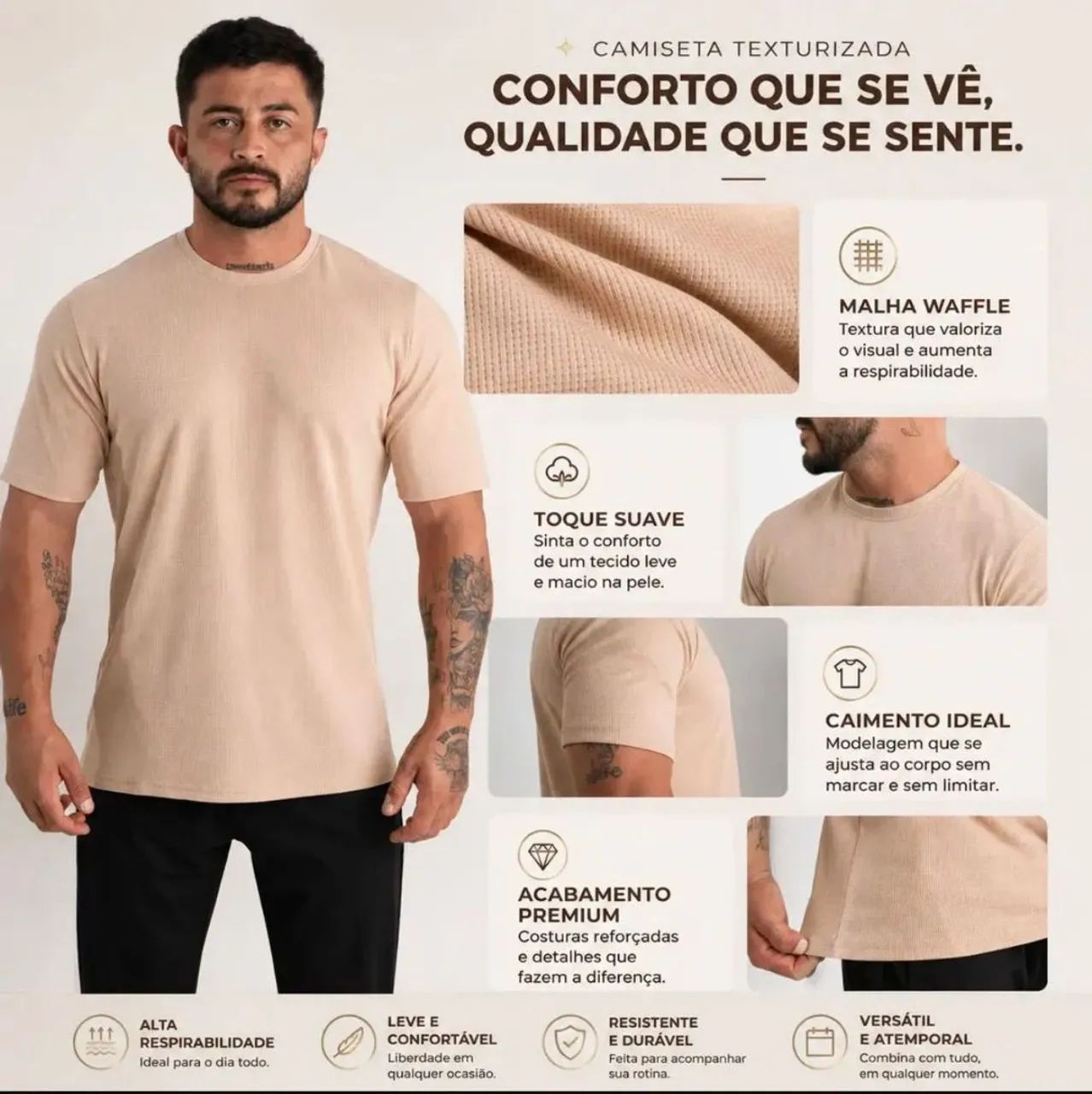 Camisa Texturizada - Foto 3