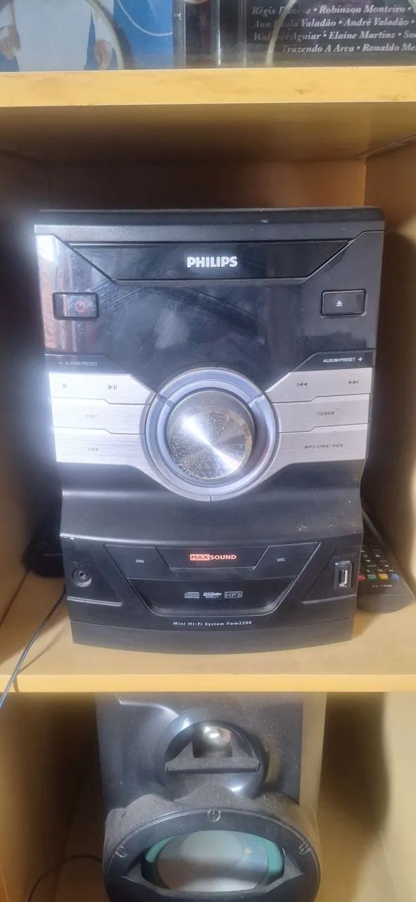 Som Philips CD, RADIO, E USB