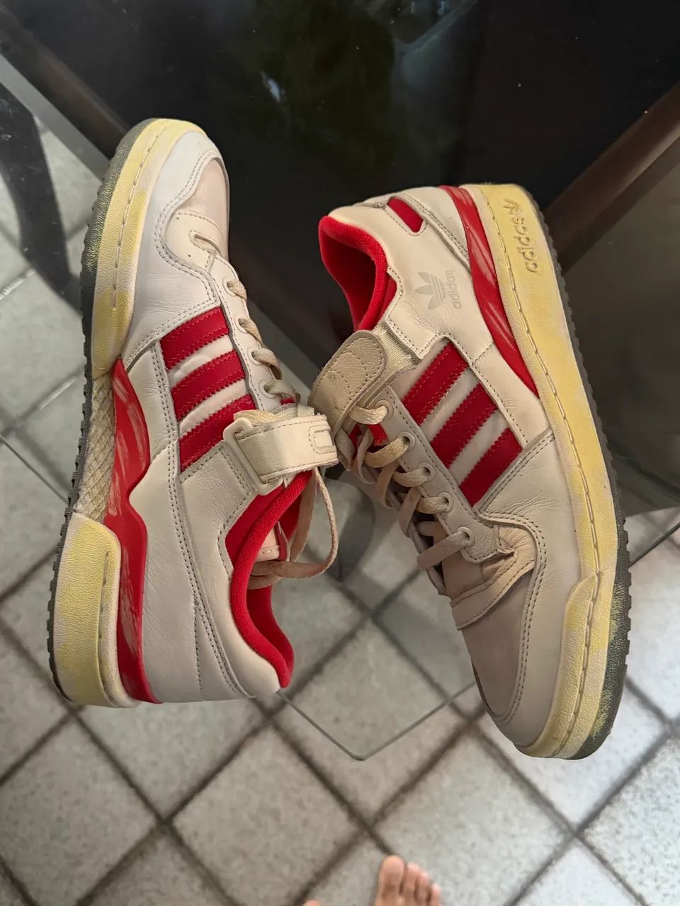 Tênis Adidas Fórum Low AEC - Foto 4