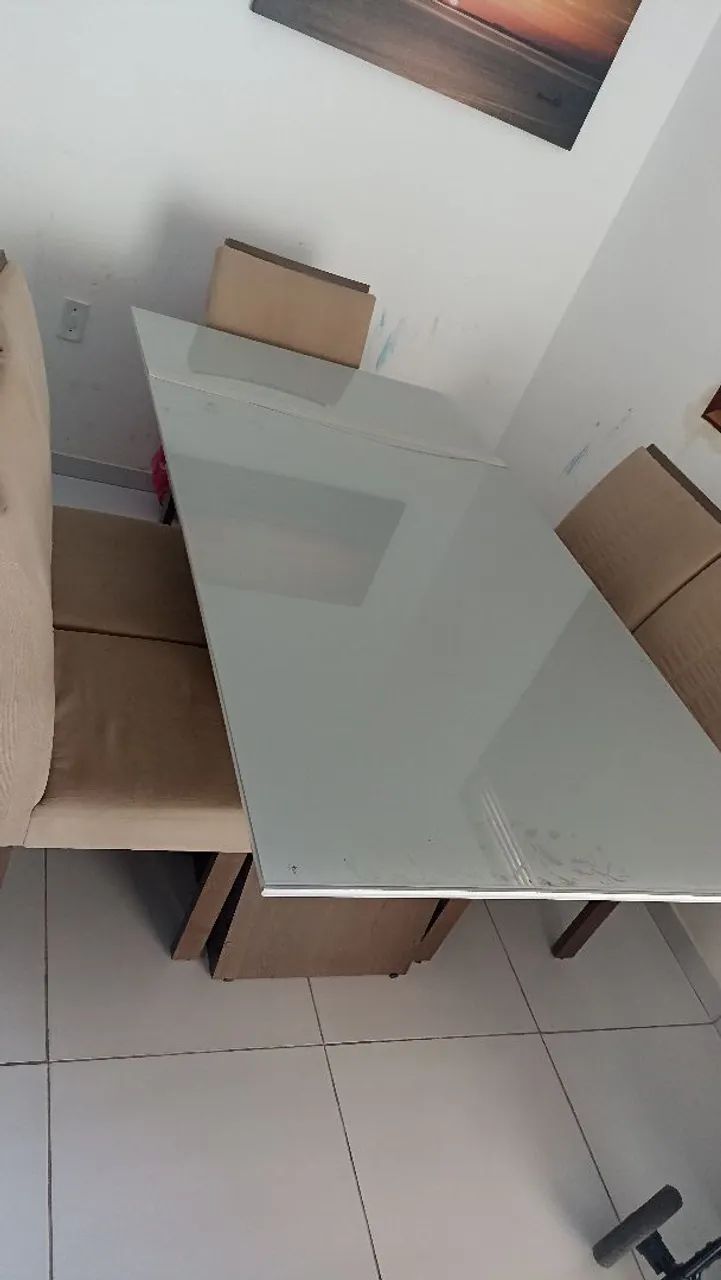 MESA COM 6 CADEIRAS - Foto 4