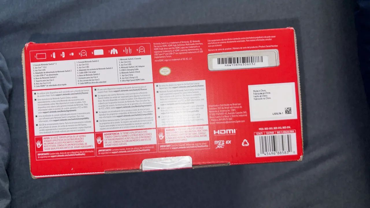 ? NINTENDO SWITCH 2 À VENDA! ?  ? Nintendo Switch 2