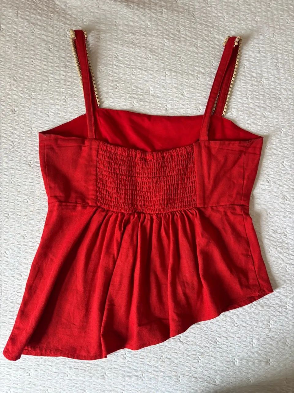 Blusa bluesteel vermelha M - Foto 2