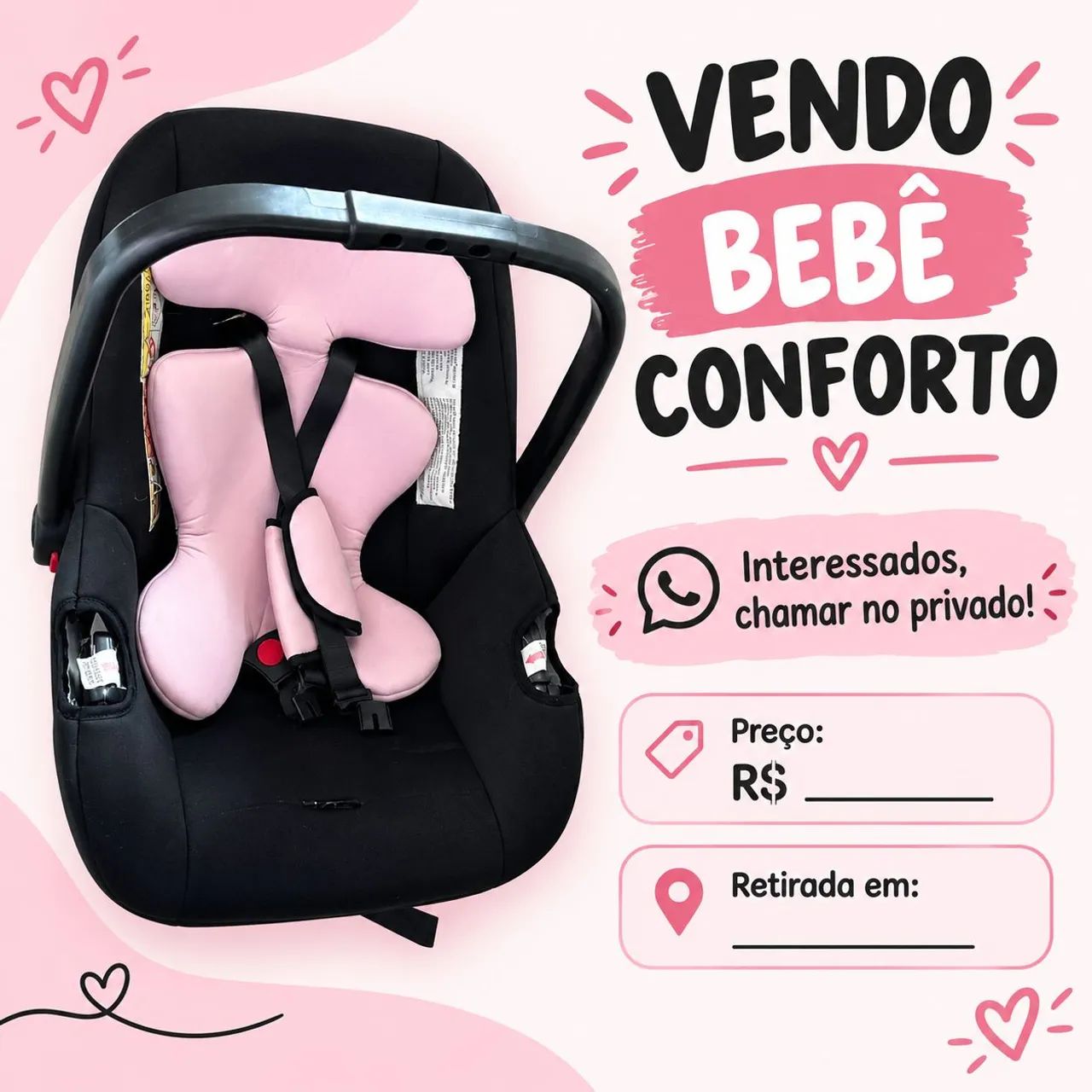 Cadeirinha de bebê