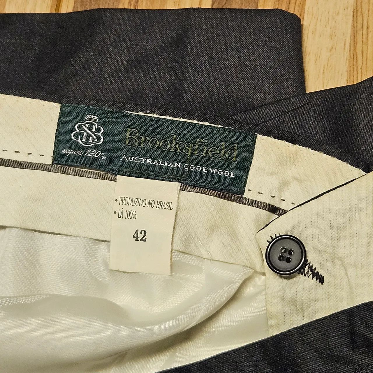 Calça Social BrooksField tam 42 - Foto 5