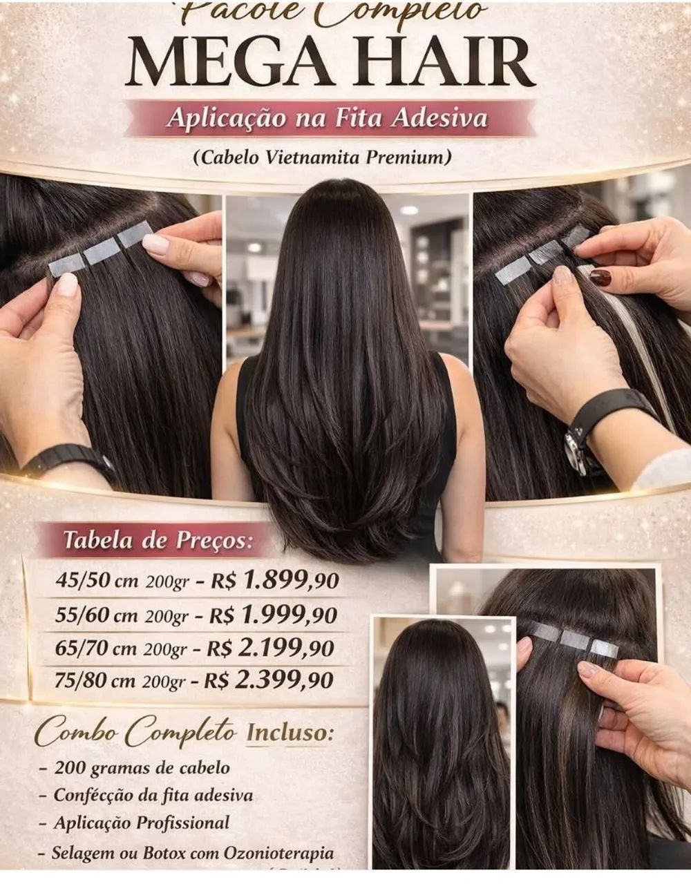 Mega hair e cabelos humano - Foto 5