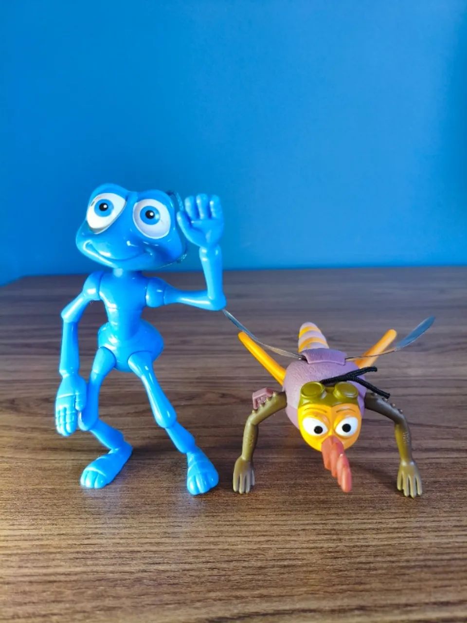 Bonecos A Bug's Life - Flik e Mosquito McDonald's 1998
