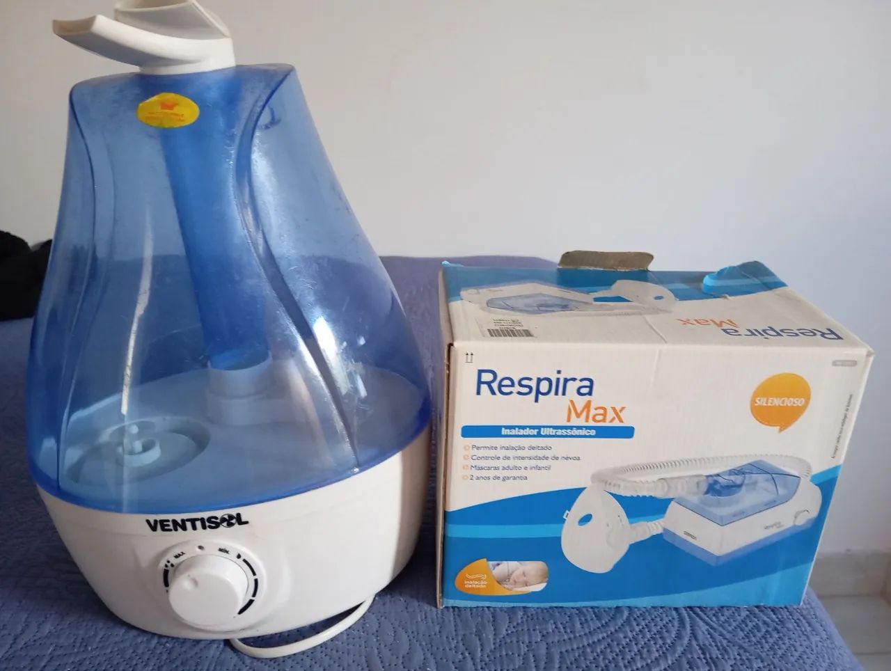 Umidificador Ventisol e inalador Respira Max - Foto 2
