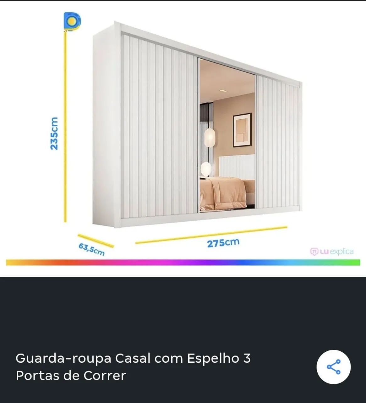 Guarda roupa casal