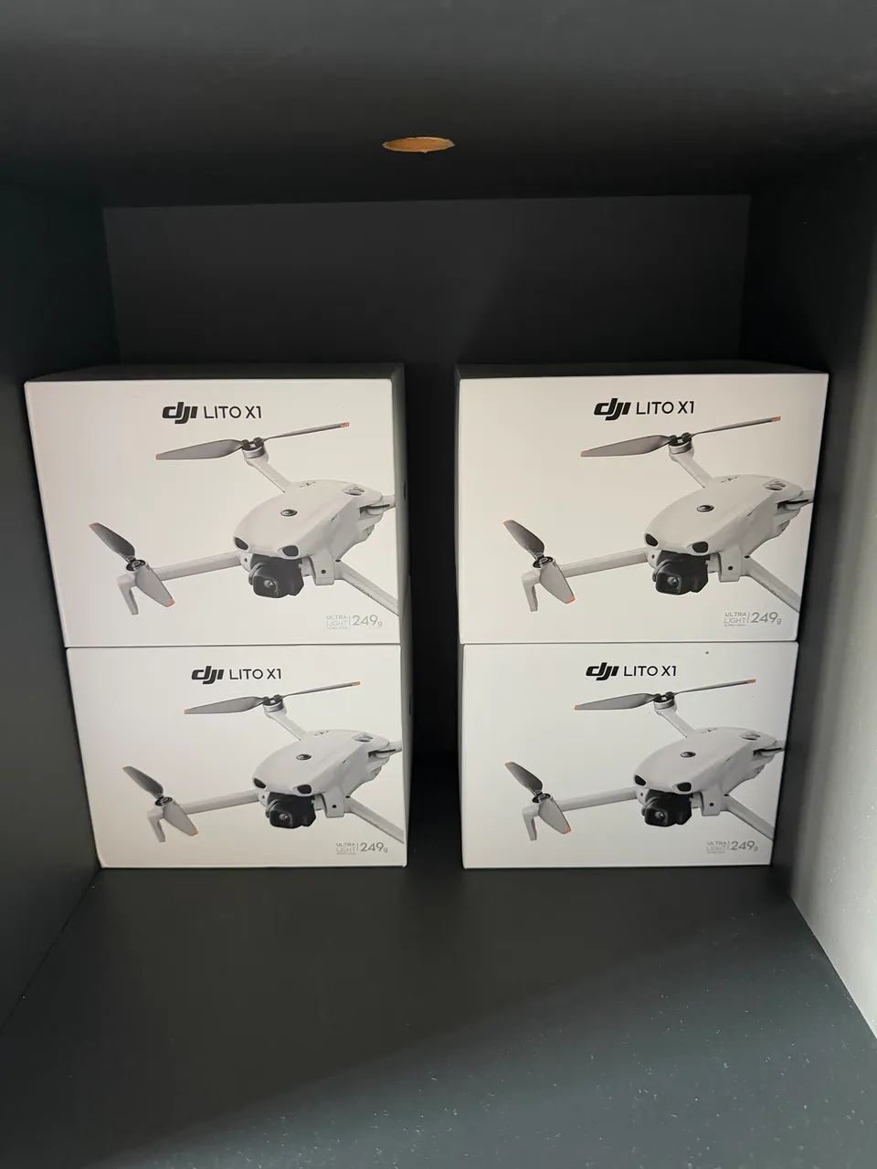 Drone dji Lito x1 standard com radio sem tela - Novo - Ladrado. 
