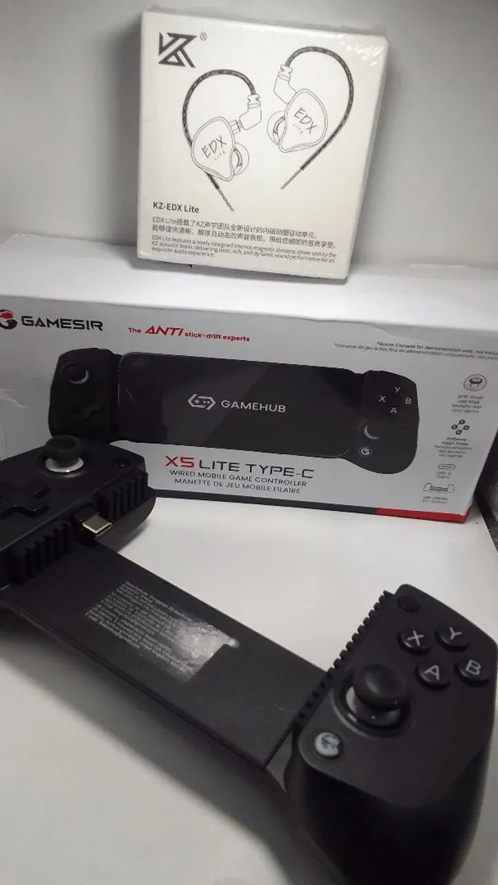 GAMESIR X5 LITE + BRINDE FONE KZ EDX LITE COM MICROFONE 