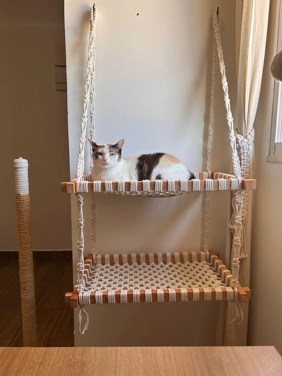 Cama de Gato em Macrame  - Foto 3