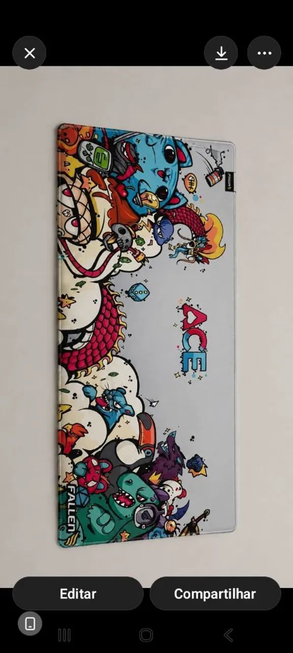 Mousepad Wallhack Future Fall SP-004 Limited Edition #0043