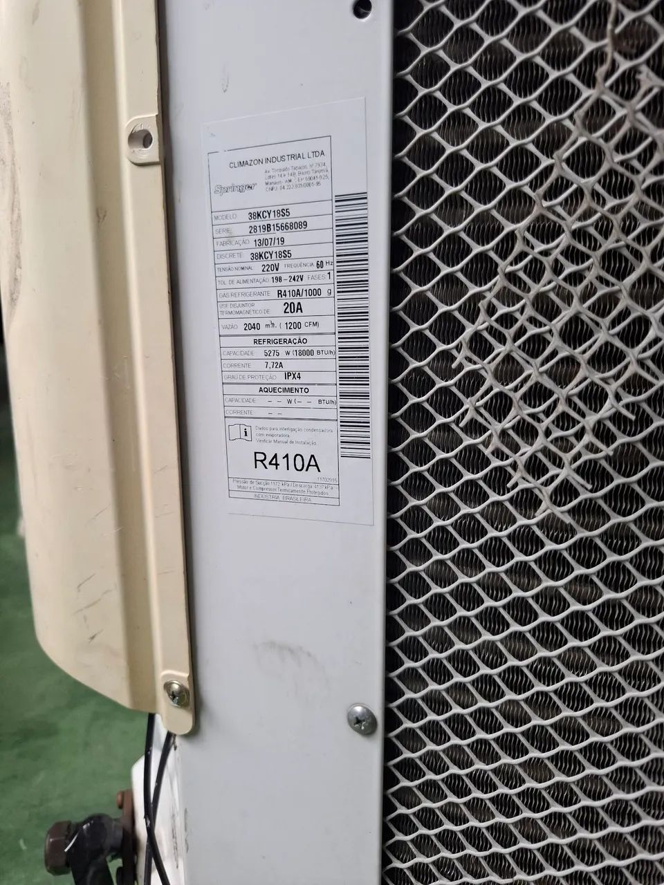 Split 18mil btus springer - Foto 2