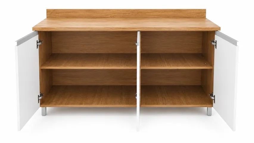 Comoda nova de 3 portas em MDF - Foto 2