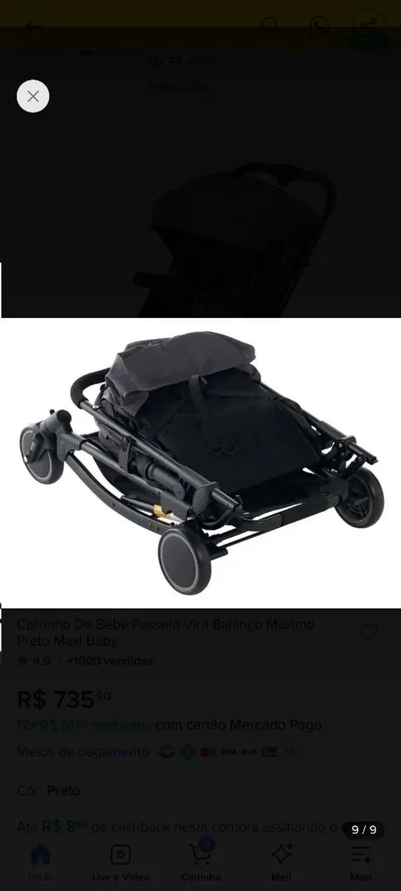 Carrinho de bebê 