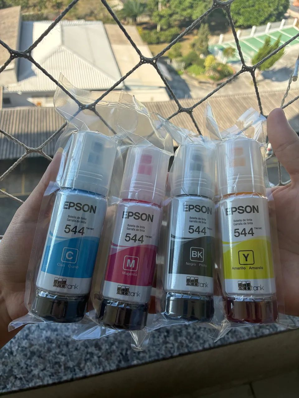 Kit 4 tintas impressora Epson 544