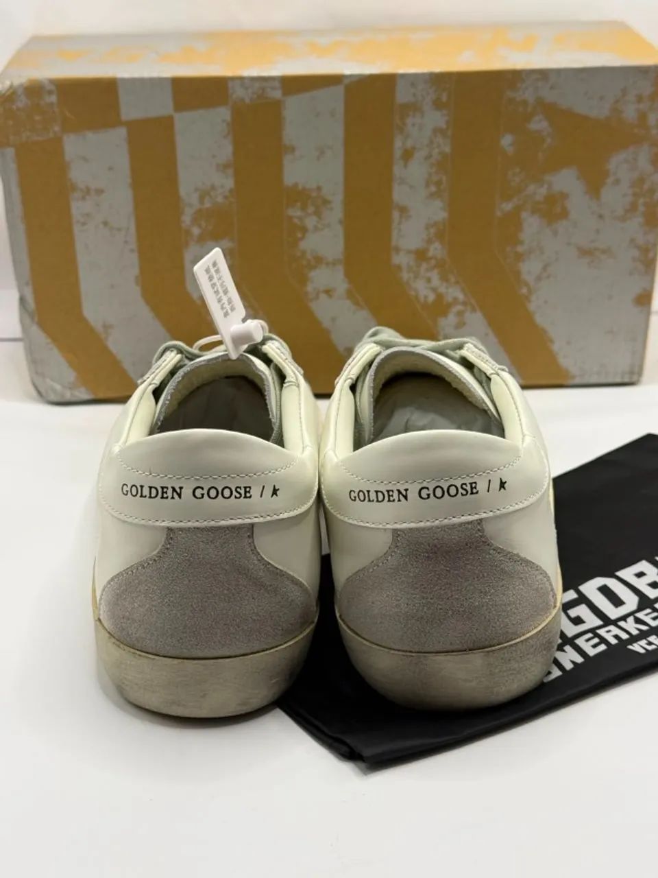 Tenis Golden Goose superstar branco tam 40 - Foto 4