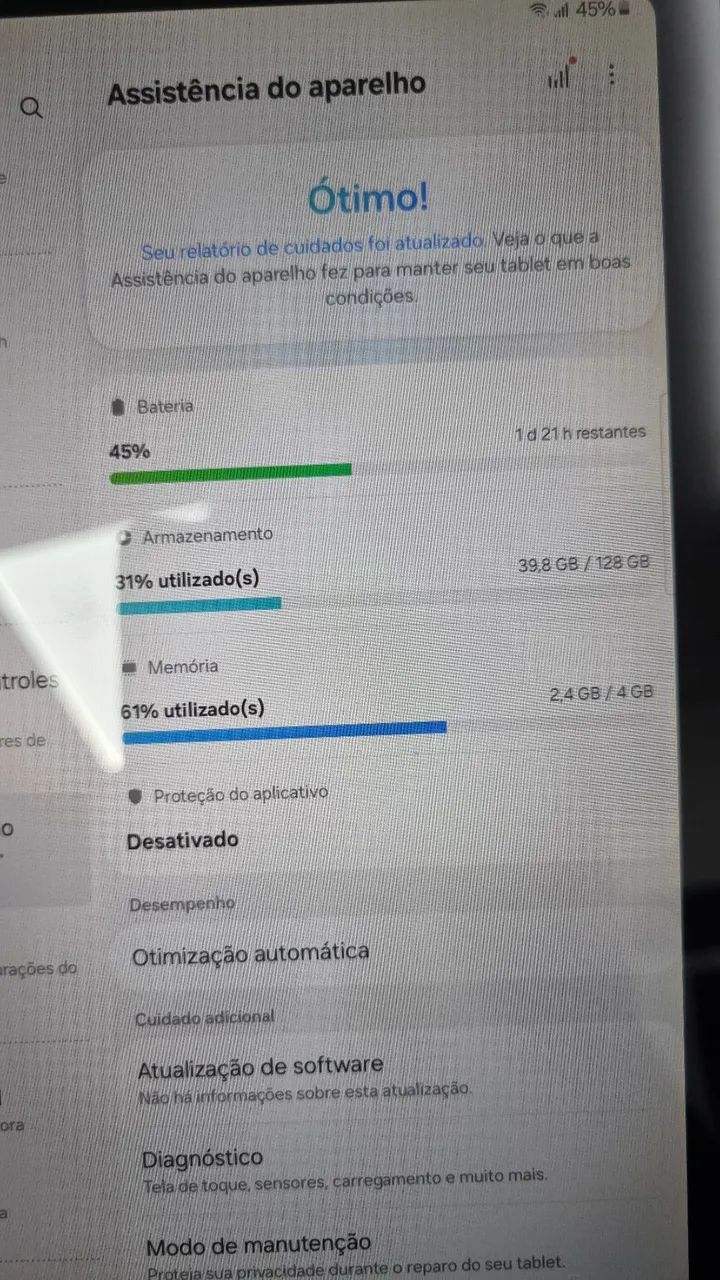 Oportunidade!!! Tablet S6 Lite samsung 128G - Foto 2