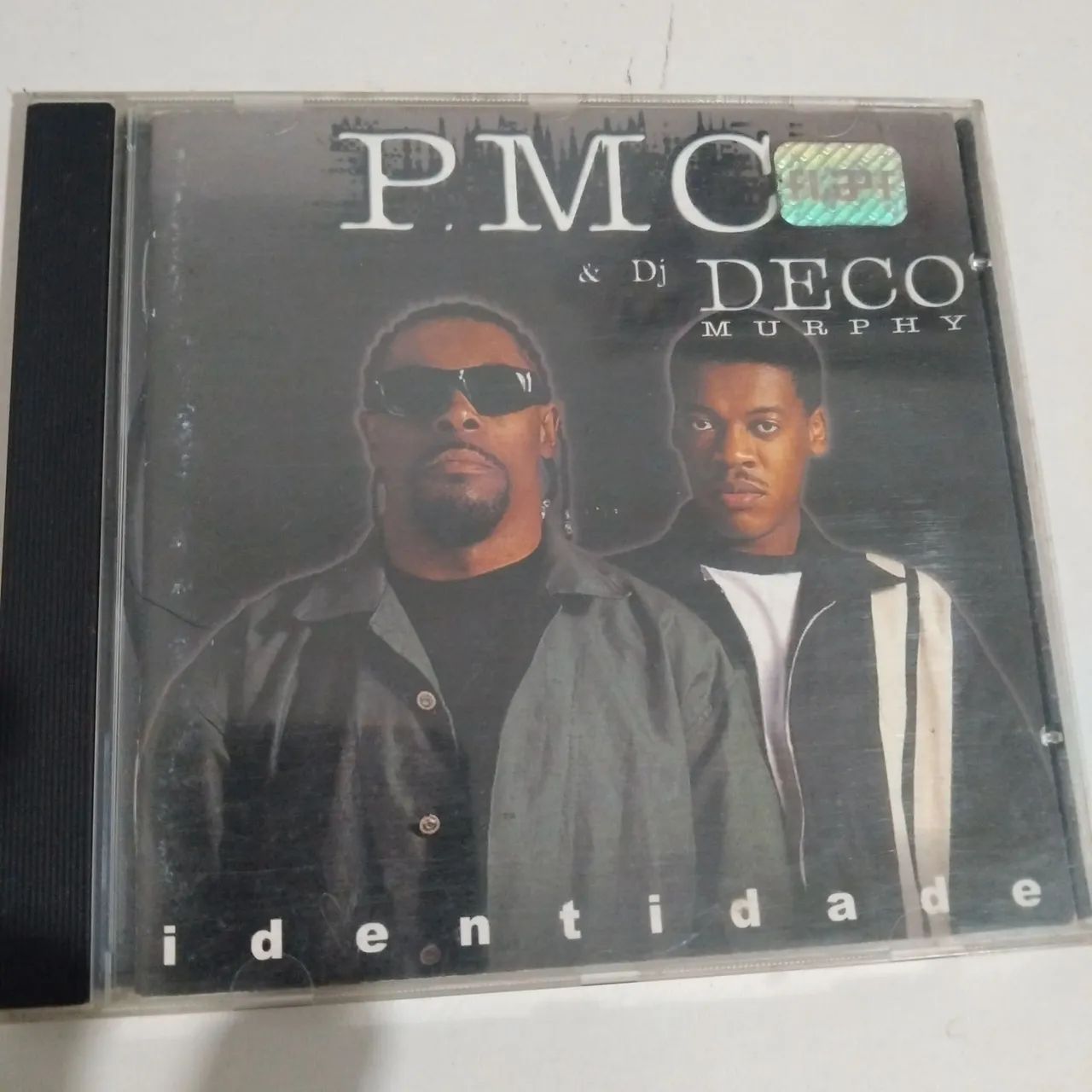 Cd PMC e DJ Deco Identidade RARISSIMO PRA COLECIONADORES RAP DAS ANTIGAS 
