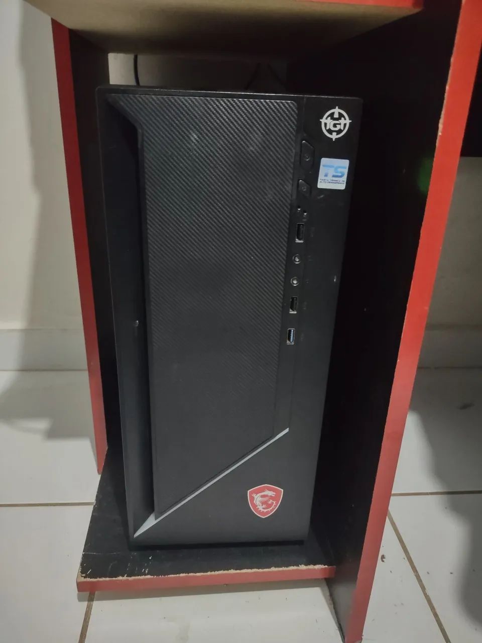 Gabinete Gamer com 4 FANs