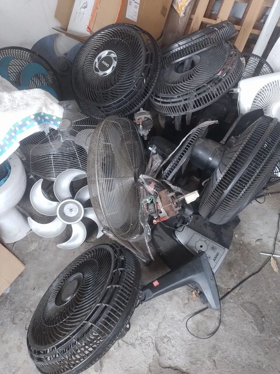 VENTILADORES  DIVERSOS   COM  DEFEITO   - Foto 3