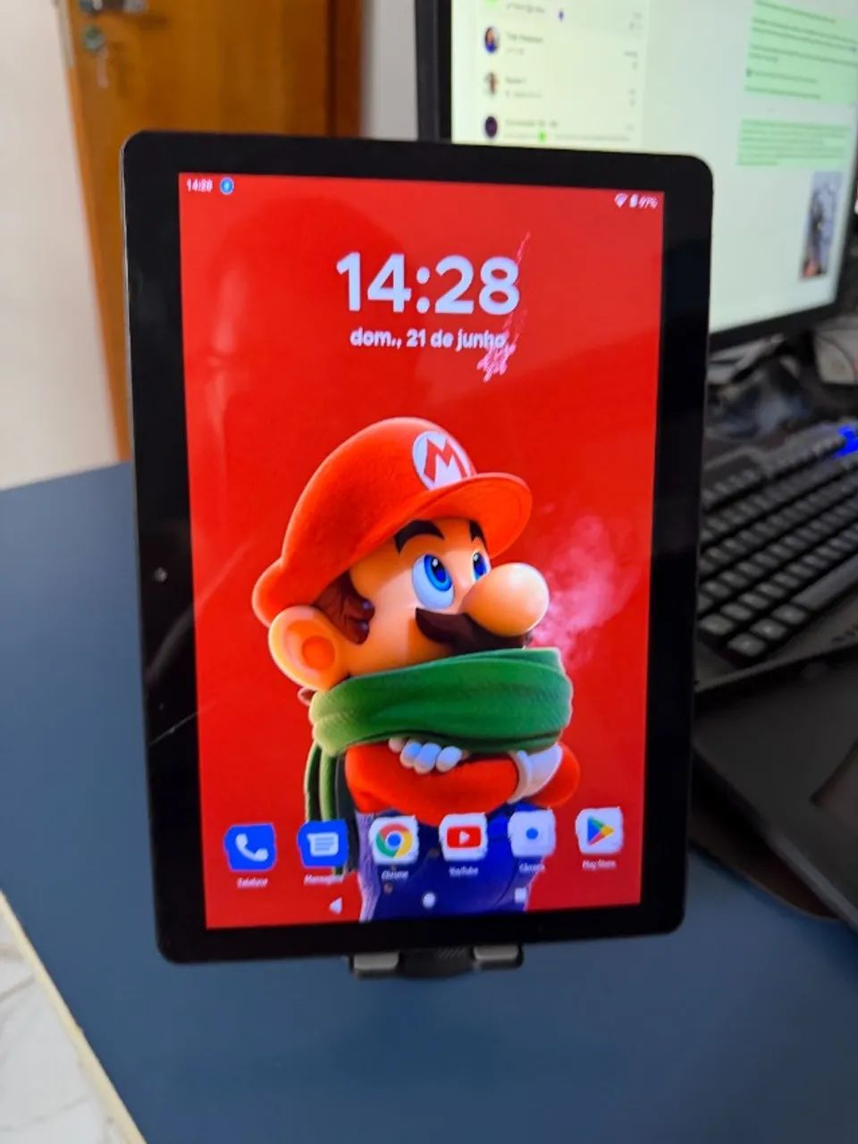 Tablet Multilaser M10 4G - 32GB Armazenamento + Capa   - Foto 5