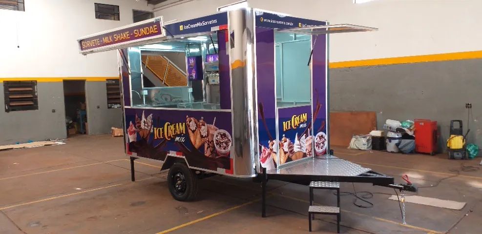 Trailer sorveteria food